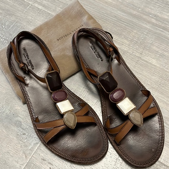 Bottega Veneta jewelry sandals 39 - Picture 2 of 9